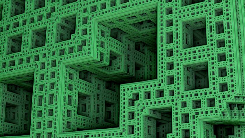 Digitale Vermögenverwaltung funktioniert über Algorithmen (Visualisierung).