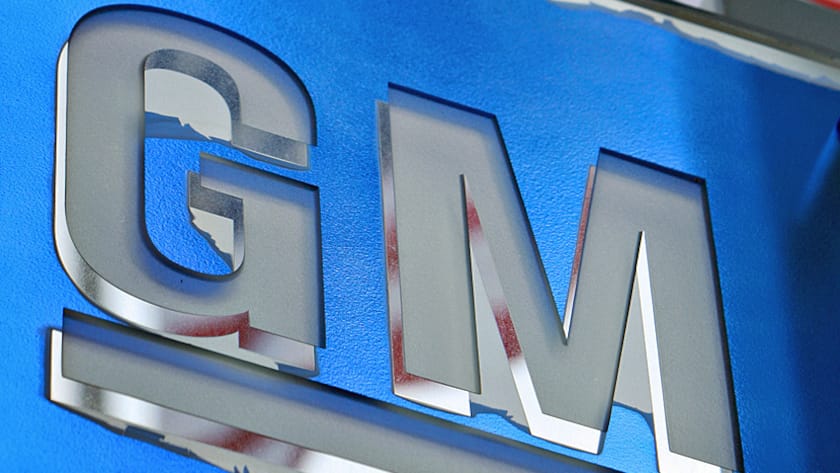 General Motors Co. logo outside the company's headquarters building in Detroit, Michigan, U.S., on Tuesday, June 1, 2010.