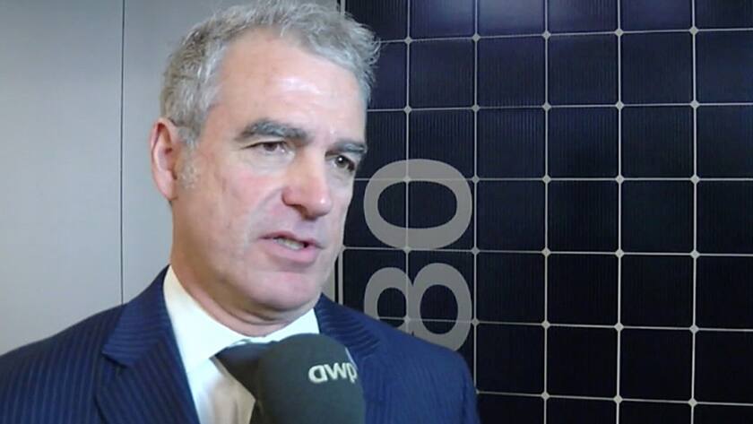 Meyer-Burger-CEO Hans Brändle.