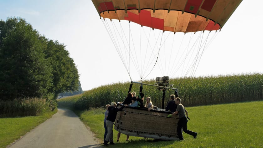 Kann der Aktienmarkt nochmal nach oben gehen? Beim Heissluftballon funktioniert's einfacher.