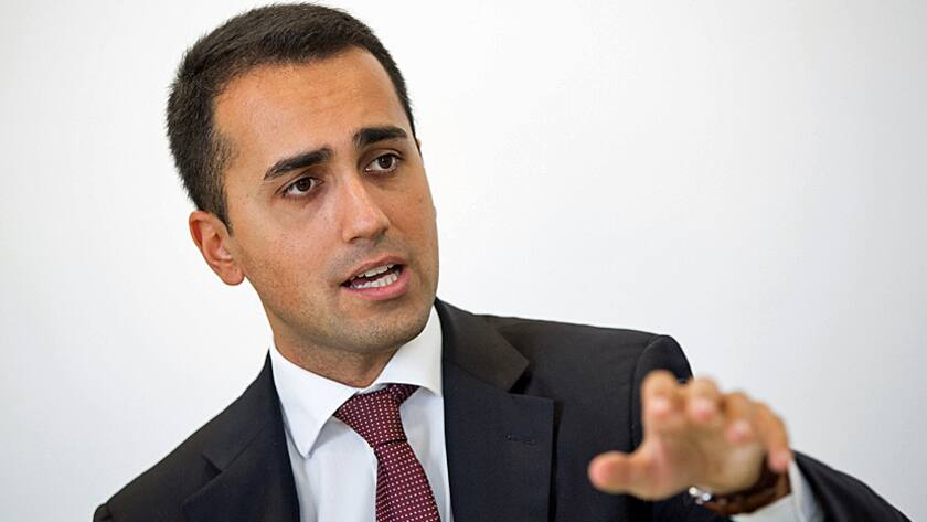 Spitzenkandidat der italienischen Bewegung Cinque Stelle: Luigi di Maio.