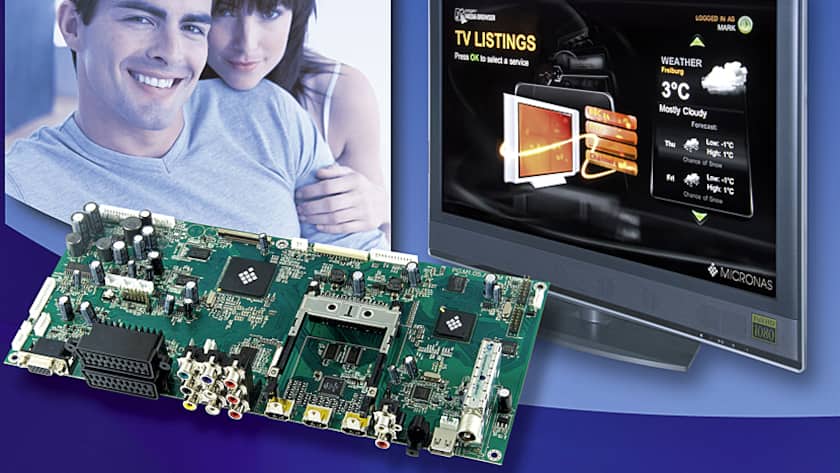 Ein Prozessor von Micronas.