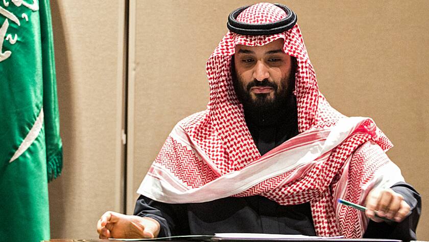 Der Kronprinz von Saudi Arabien: Mohammed bin Salman.