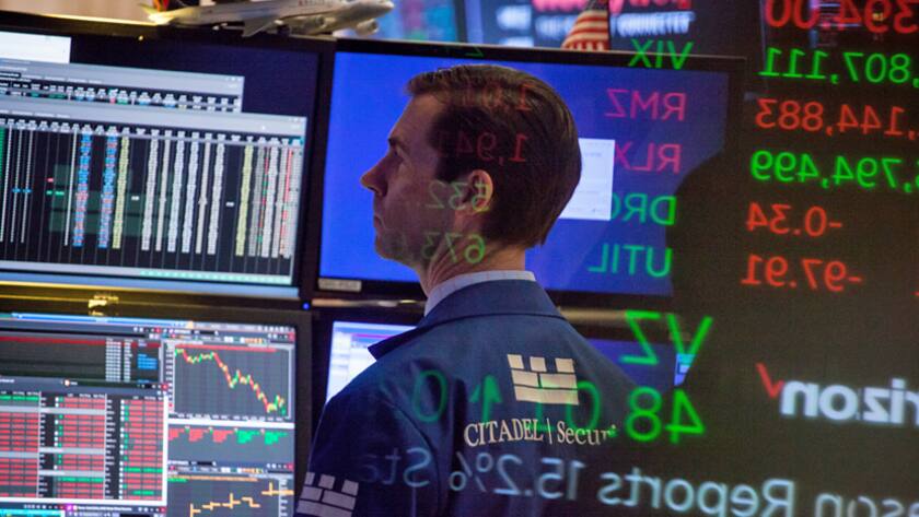 Trader an der Börse in New York.