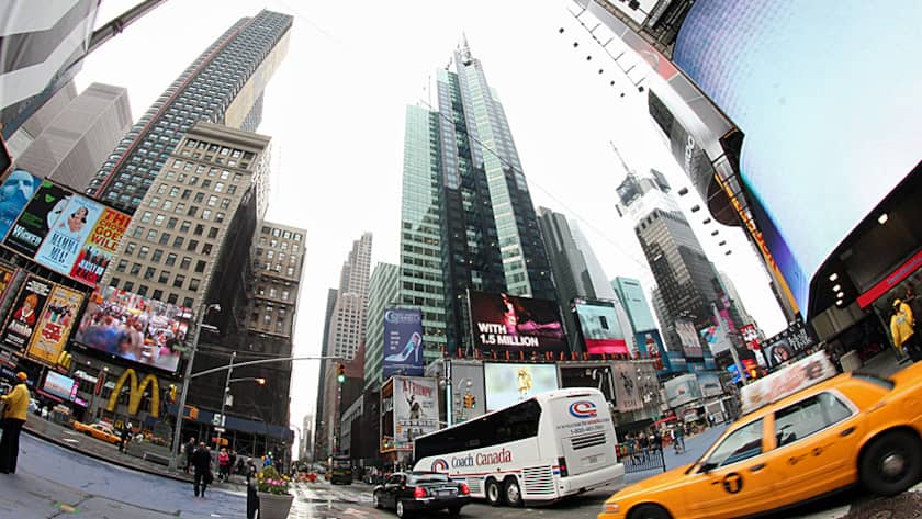 Im pulsierenden Zentrum von New York.