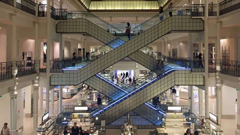 Im geschichtsträchtigen Pariser Warenhaus «Au Bon Marché»