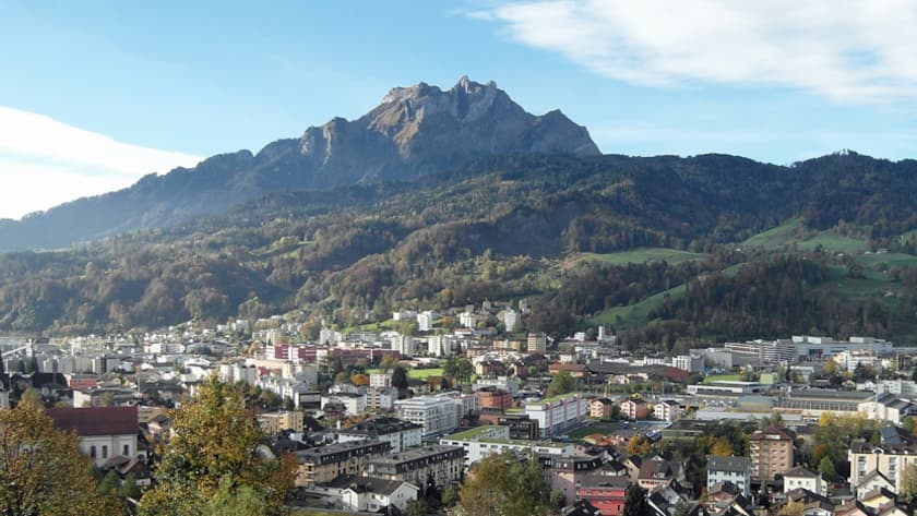 Der Pilatus, Hausberg von Luzern.