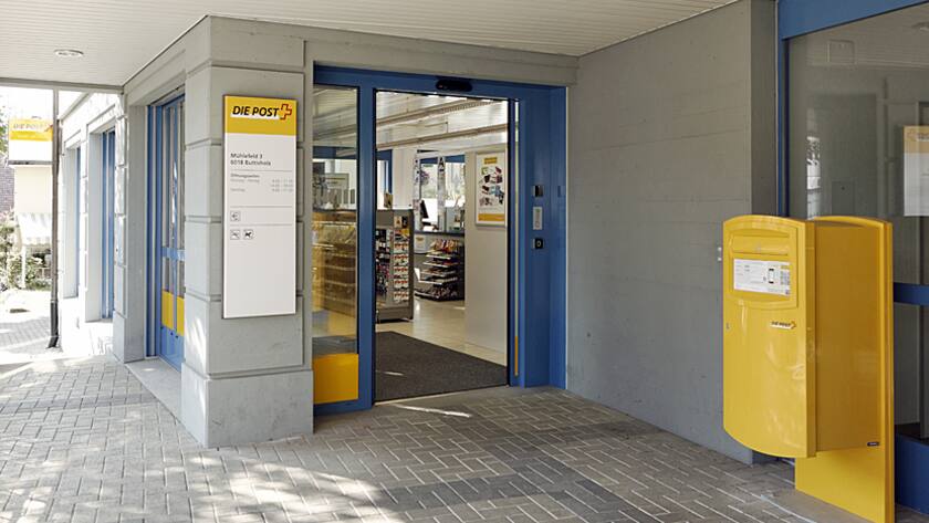 Die Poststelle in Buttisholz LU (Okt. 2014)