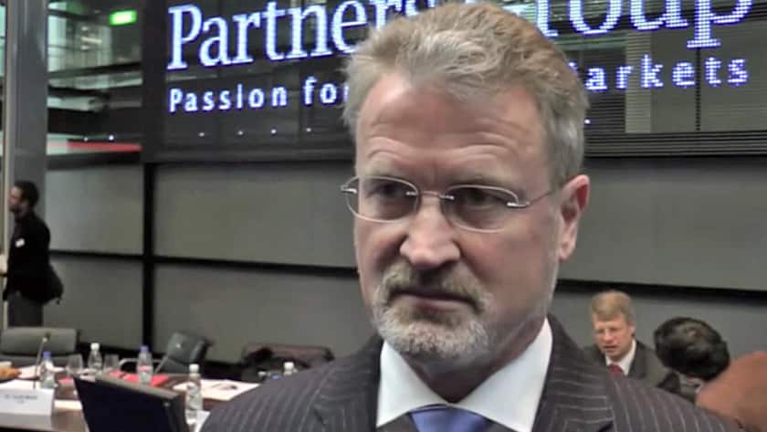 Christoph Rubeli, Co-CEO von Partners Group, in einem cash-Interview (März 2015).