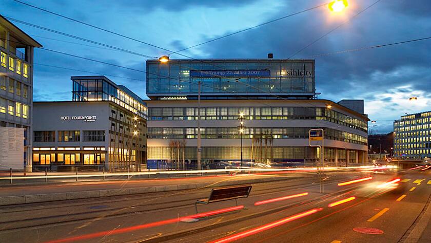Das Einkaufszentrum Sihlcity in Zürich.