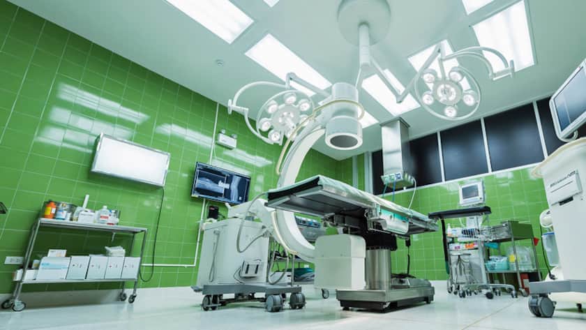 Operationssaal in einem Spital.