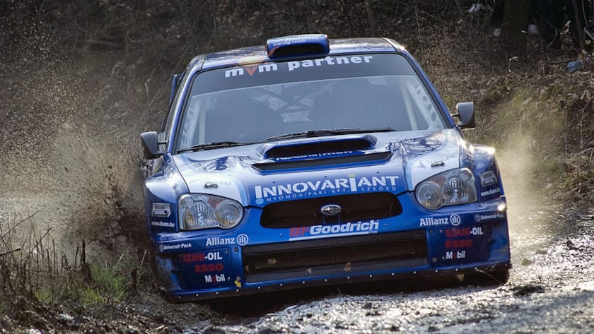 Die japanische Automarke Subaru ist im Rallyesport stark vertreten.