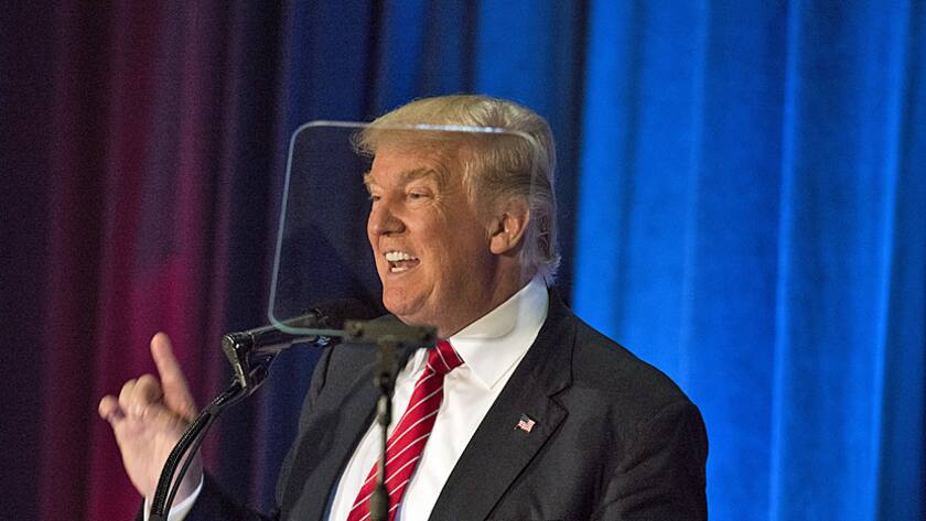 Donald Trump, Präsidentschaftskandidat in den USA.