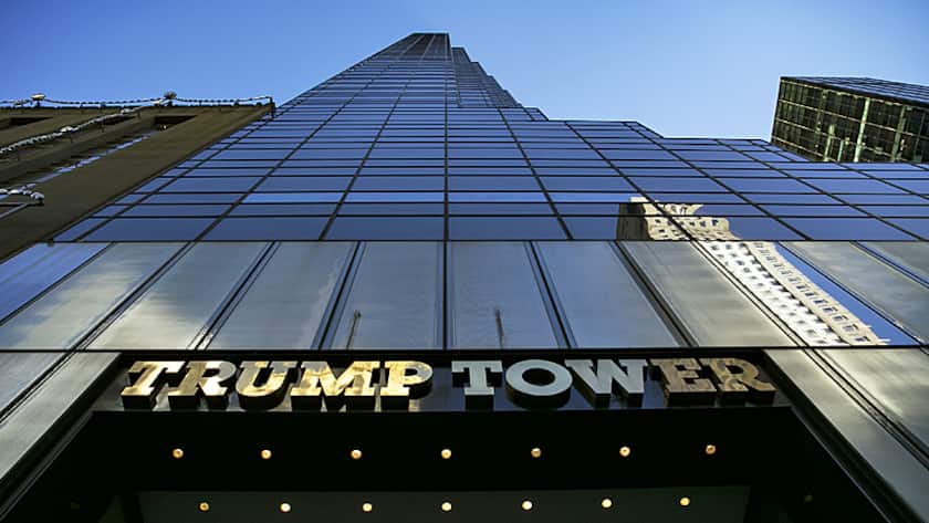 Der Trump Tower in Manhattan, New York (19.12.2018).