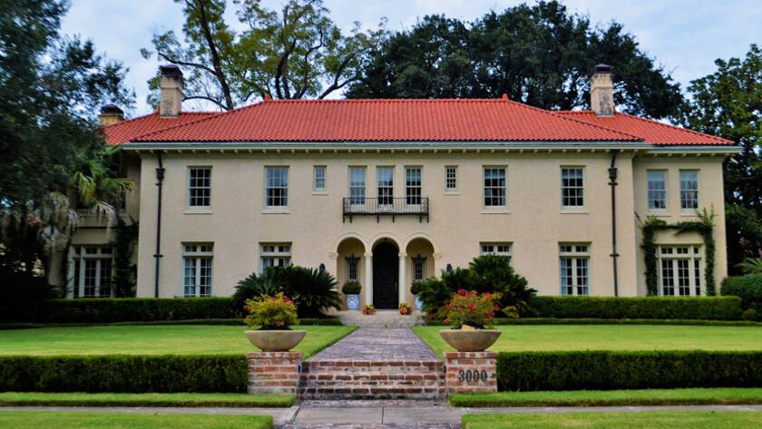 Symbol für Reichtum: Eine Villa in einem Nobelviertel von Houston in Texas.