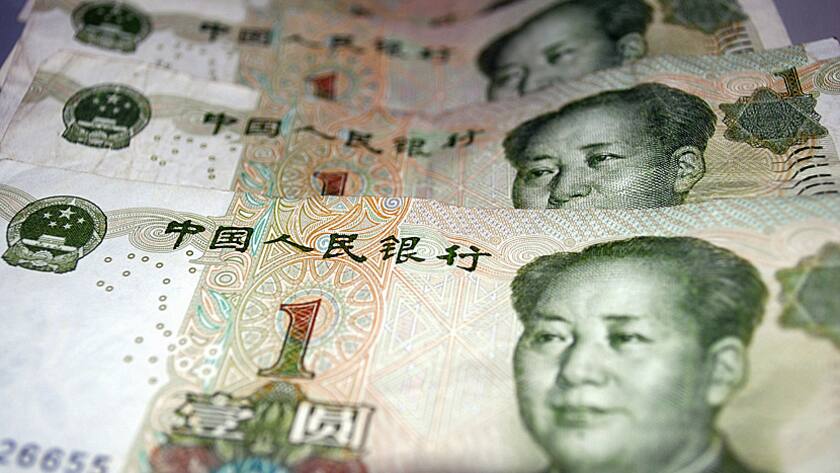 Chinesische Yuan.