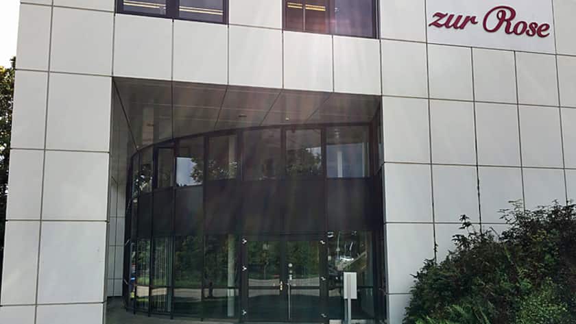 Zur-Rose-Hauptsitz in Frauenfeld.