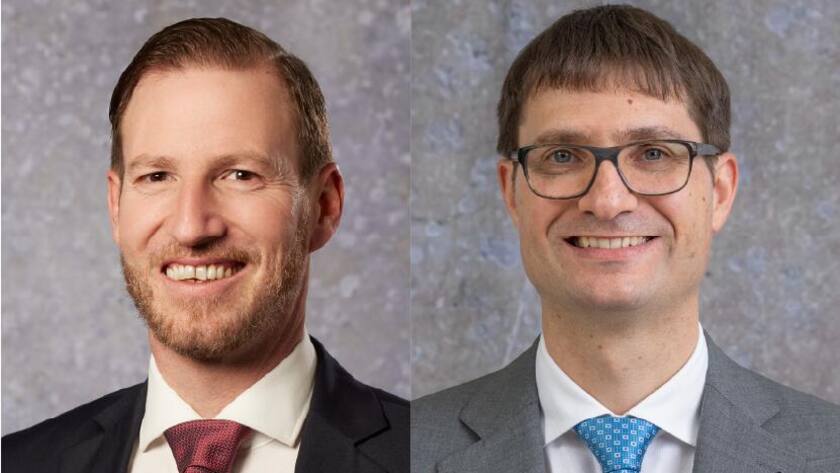 Lukas Stähelin und Jean-Michel Hegnauer