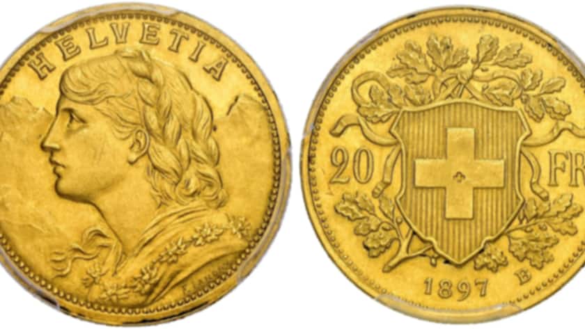 Ein Vreneli von 1897 aus Gondogold.