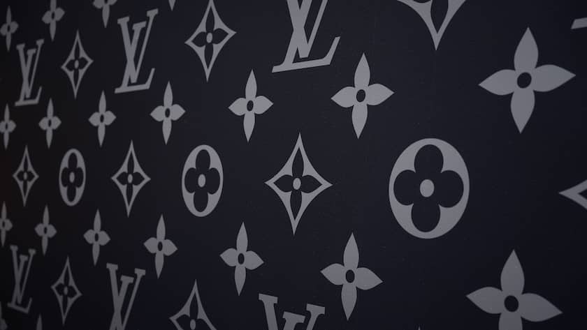 Das ikonische Muster von Louis Vuitton.