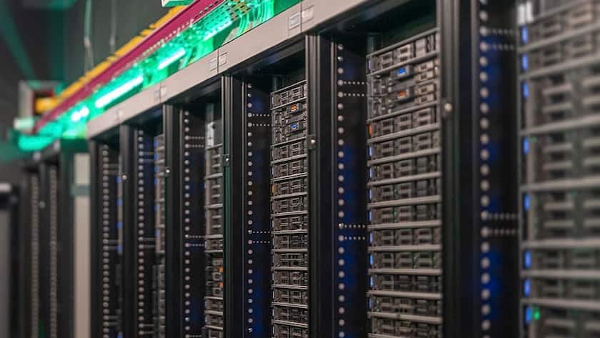 Ein Datacenter von Infomaniak.