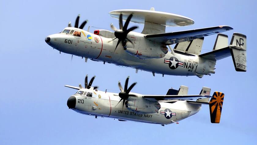 Flugzeuge der US Navy.