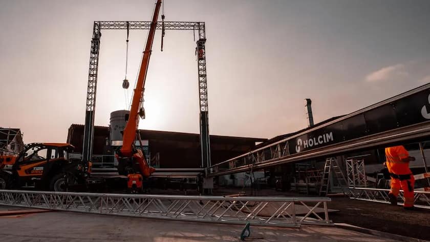 Holcim druckt mit 3D-Betondruck in Marbach SG ein Haus.