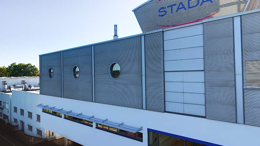 Der Hauptsitz vom Arzneihersteller Stada in Bad Vilbel.