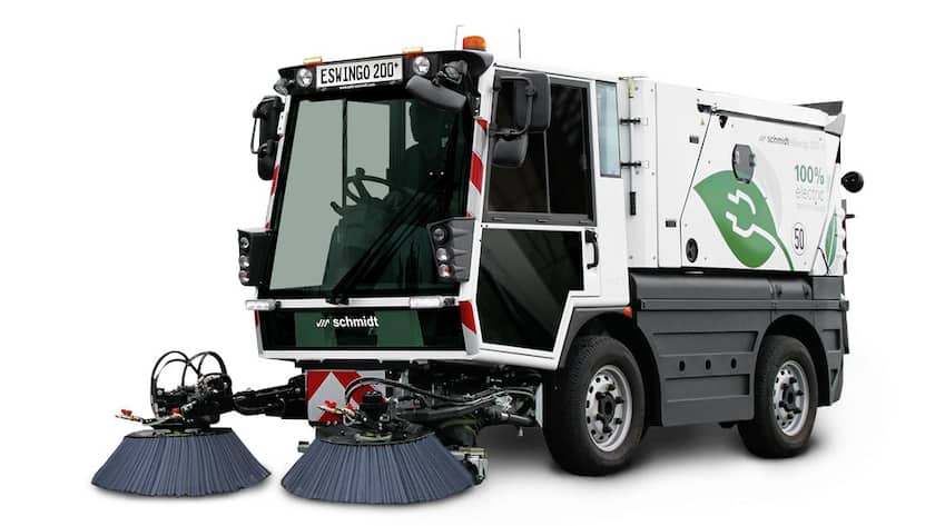 Verkaufsschlager eSwingo 200 putzt elektrisch, zehn Stunden lang.