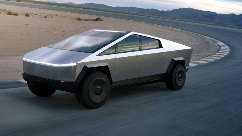 Der Elektro-Pick-Up, auch «Cybertruck» genannt, von Tesla.