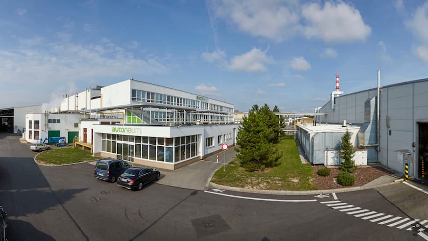 Niederlassung von Autoneum in Chocen in Tschechien.