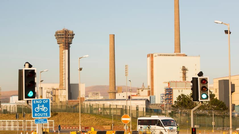 Das Atomkraftwerk Sellafield in Grossbritannien (2023).