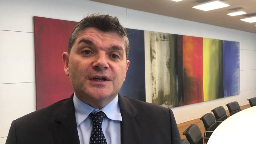 Sandro Merino, Chief Investment Officer der Basler Kantonalbank (BKB), März 2018.