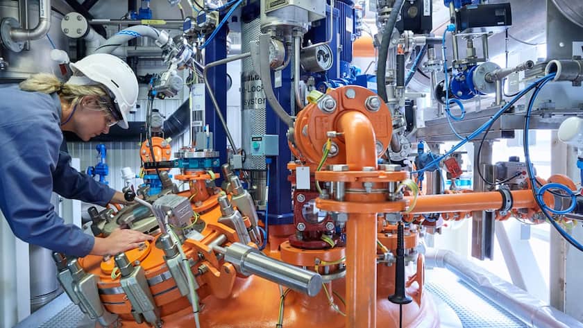 Produktionsanlage von Bachem.