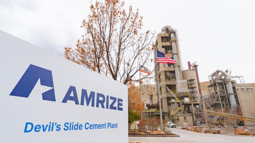 Zementfabrik von Amrize in den USA.