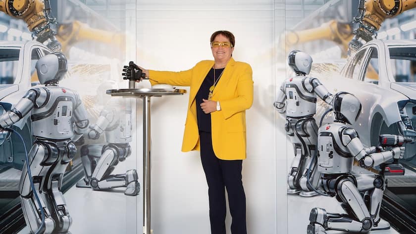 Magdalena Martullo-Blocher, CEO Ems-Chemie, bei der Bilanzpressekonferenz (6.2.2026).