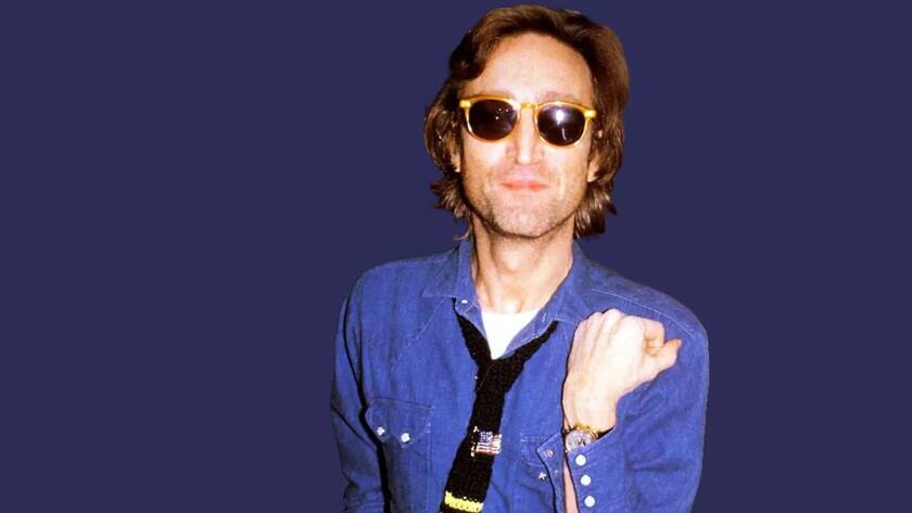 John Lennon mit seiner Patek Philippe Triple Date Moonphase