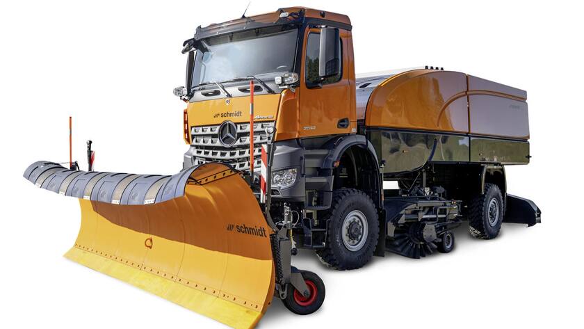 Nutzfahrzeug von Aebi Schmidt.