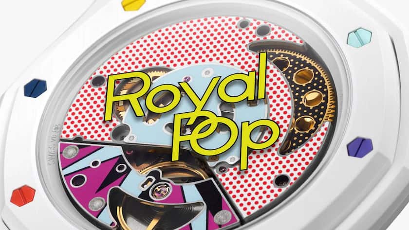 Die Bioceramic Royal Pop Kollektion von Swatch und Audemars Piguet.