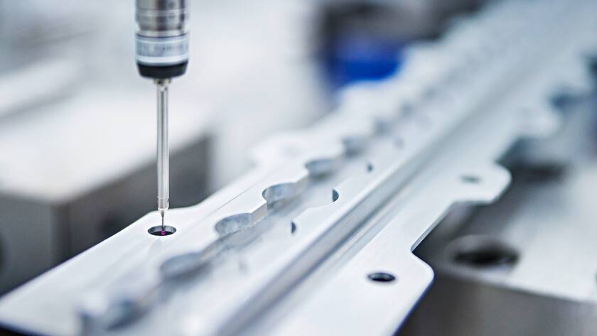 Eine Apparatur für Stress-Tests von Montana Aerospace.