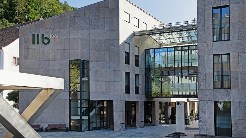 Der Hauptsitz der LLB in Vaduz.