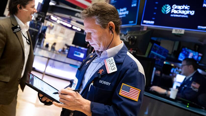 Händler an der New York Stock Exchange (NYSE).