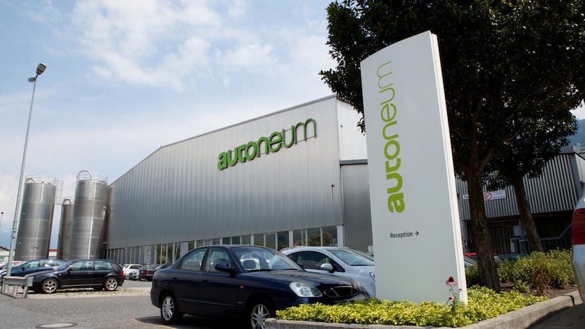 Werk von Autoneum in Sevelen SG.