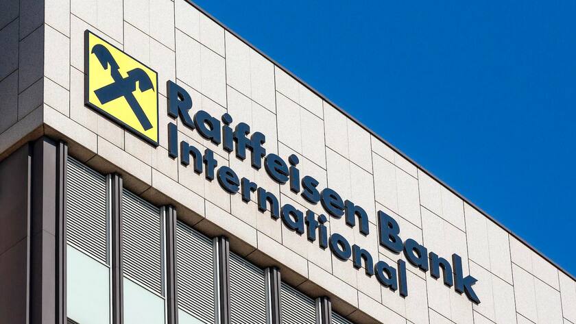 Die Raiffeisen Bank International in Wien.
