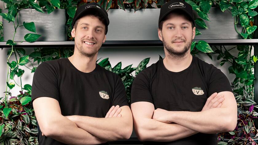 Veganitas StartUp - Giuseppe Moranda und Mirko