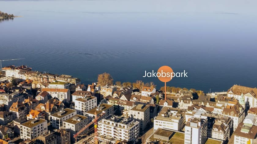 Im «Jakobspark» in Rorschach SG entstehen 29 neue Wohnungen.