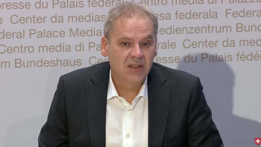 Patrick Mathys vom Bundesamt für Gesundheit BAG.