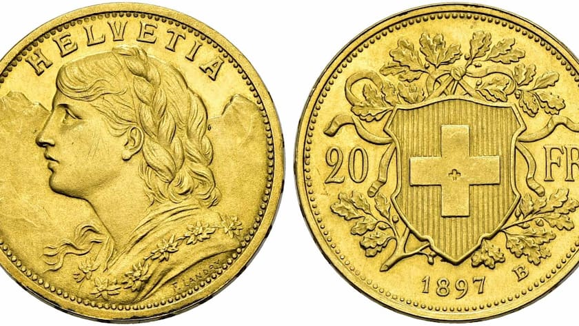 Ein Goldvreneli aus Gondogold (2023).