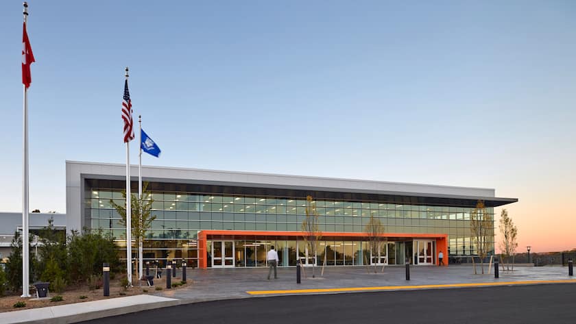 Hauptsitz von Belimo Amerika in Danbury, Connecticut.