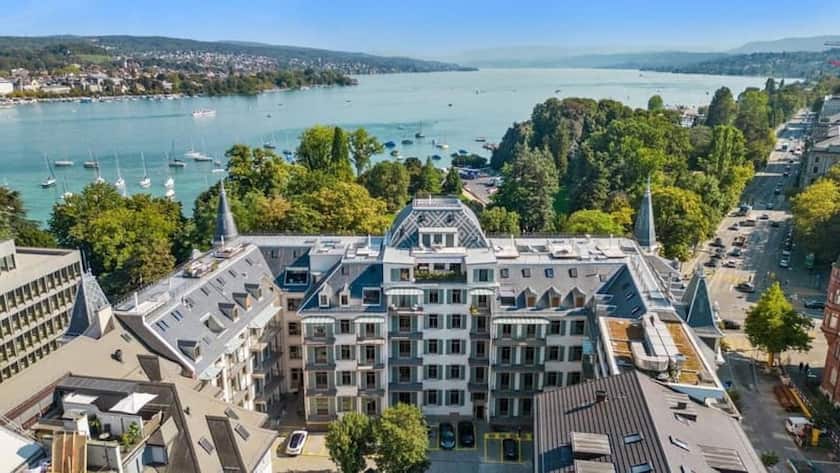 <p>Im Weissen Schloss in Zürich steht seit über einem halben Jahr eine riesige Wohnung leer.</p>